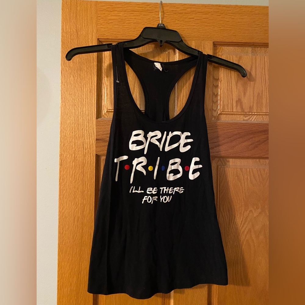 NWOT FRIENDS TV show Bride Tribe Tank Top Bridesmaid Gift Bachelorette Party